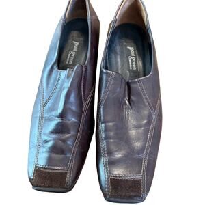 Paul Green Munchen Brown Leather Driving Loafer Shoes Quiet Luxury Preppy 7